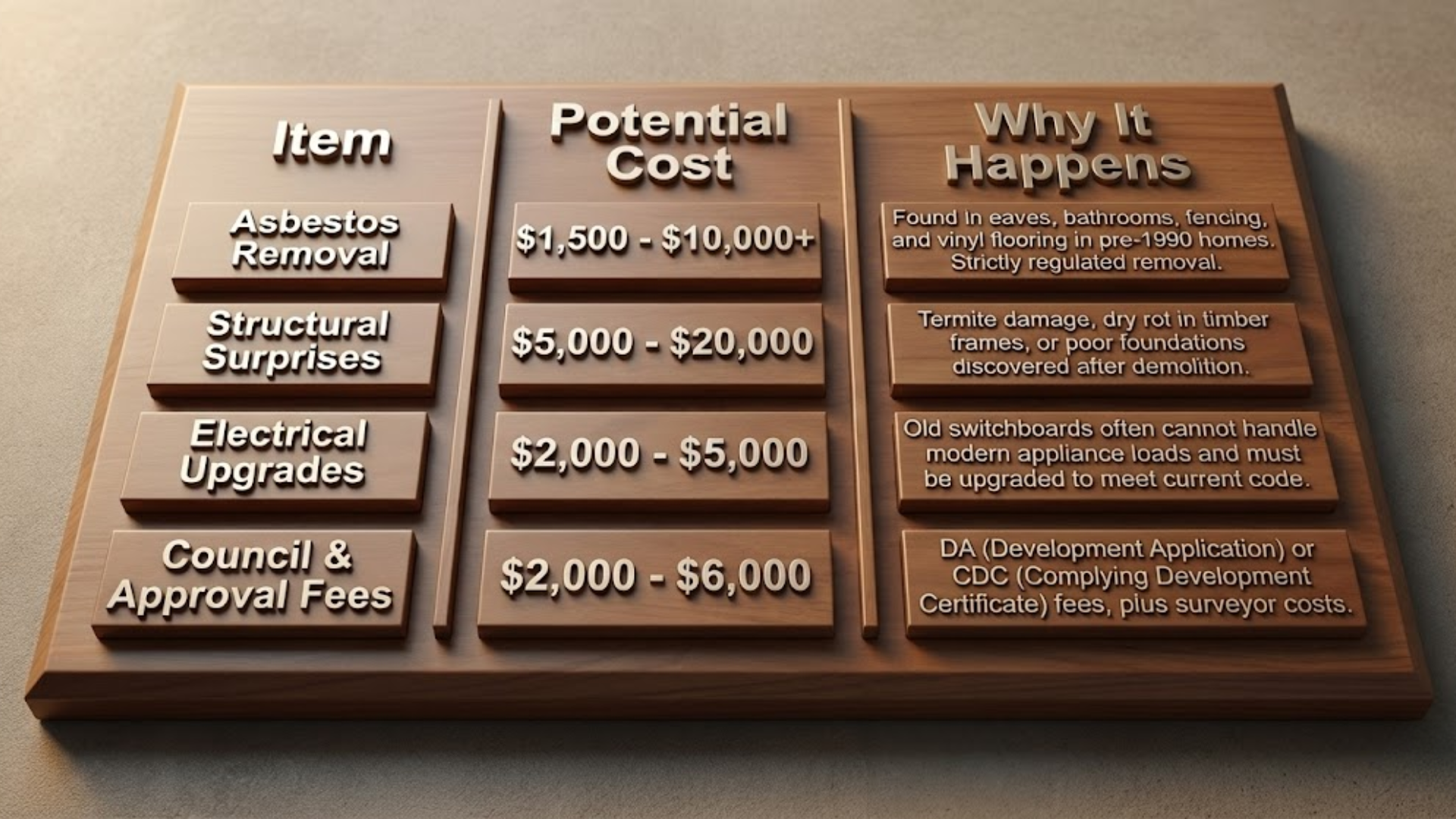 Common Hidden Renovation Costs